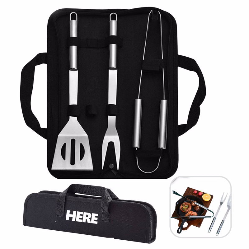 3-Piece BBQ Set In Case