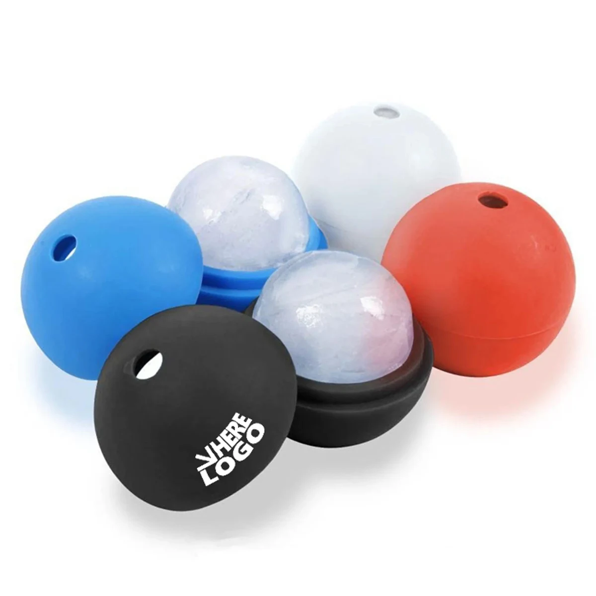 Large Silicone Ice Ball Molds 1