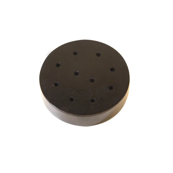 4" Black Wood Base 1
