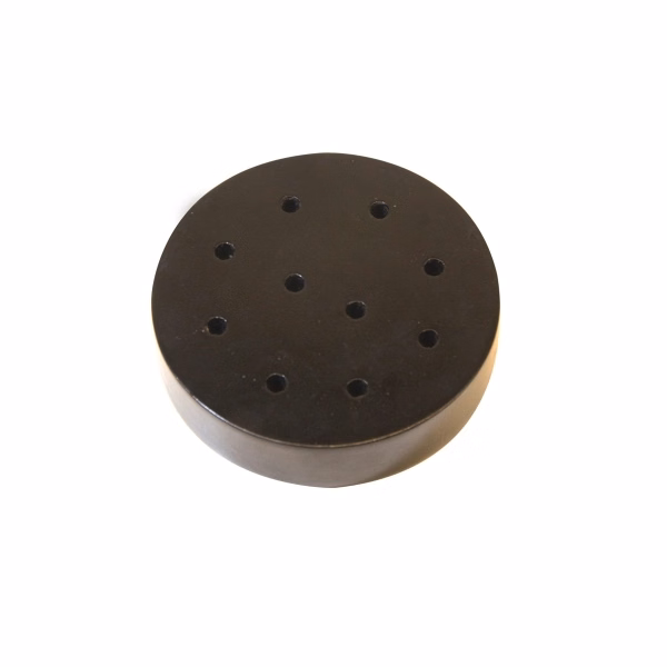 4" Black Wood Base