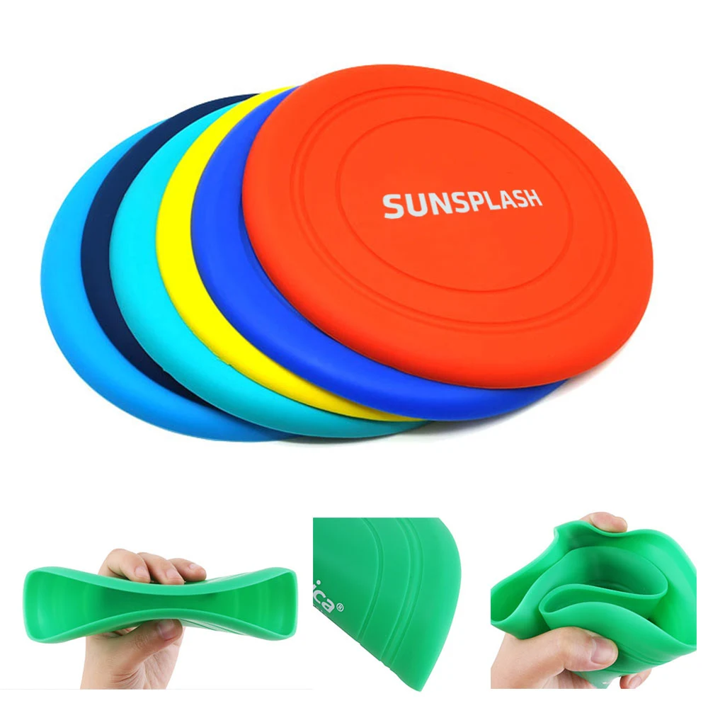 Silicone Soft Pet Flying Disc 1