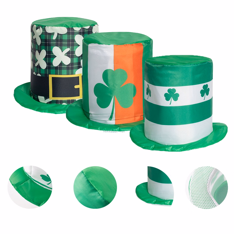 St. Patrick's Day Clover Cap