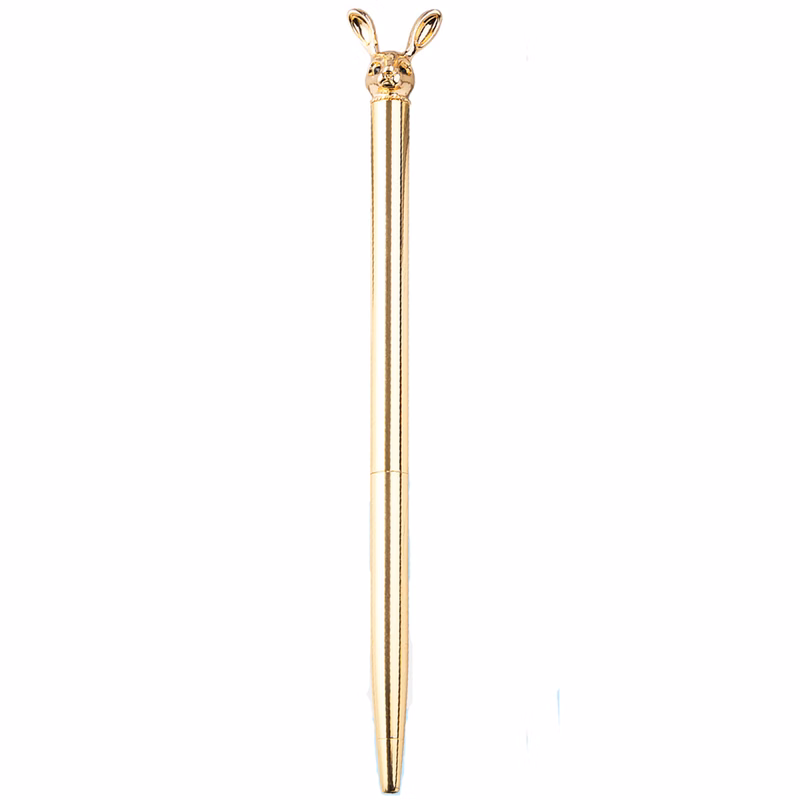 Rabbit Shape Twist-Action Metal Ballpoint Pen