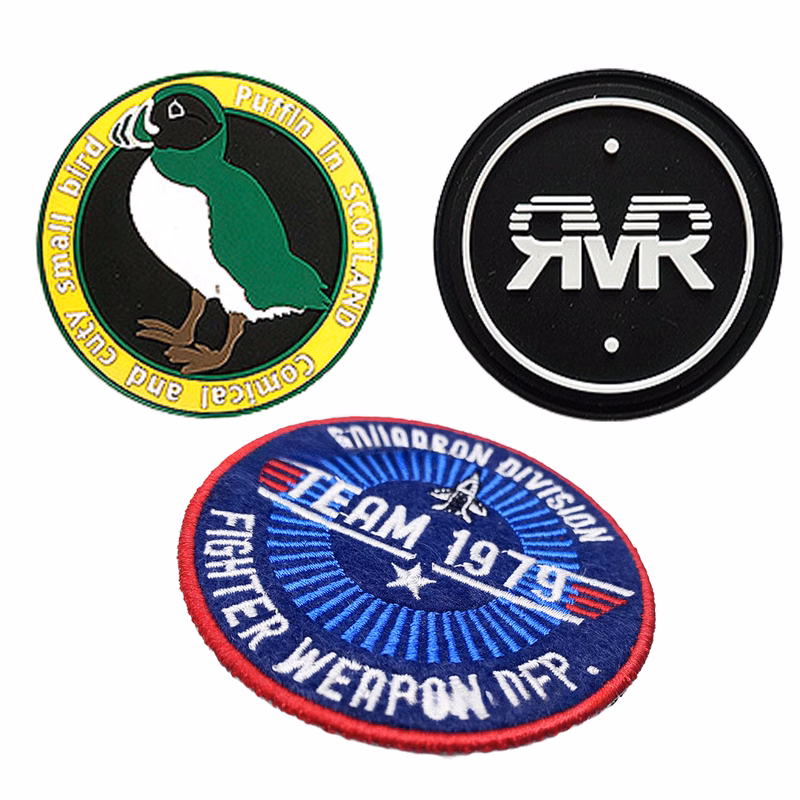 Durable Heat-Seal Embroidered Patch for Jackets and Accessories