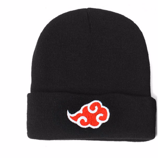 Warm autumn and winter knit beanie