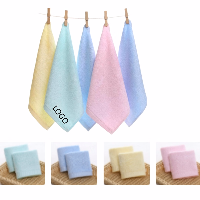 Bamboo Fiber Baby Washcloth Towel