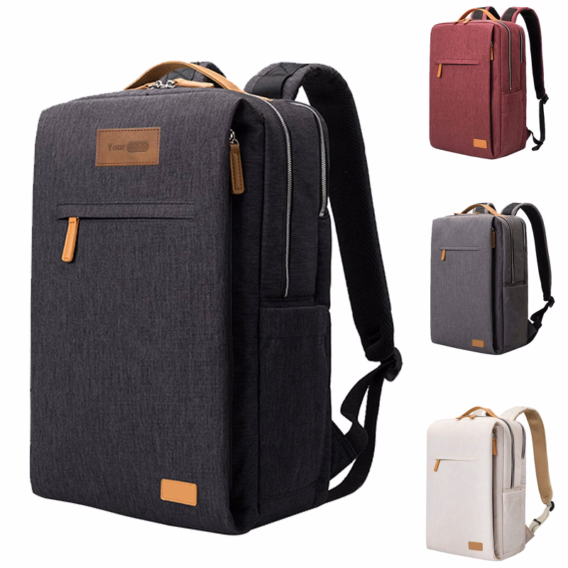 Polyester Laptop Backpack with USB and Type-c Duffel Bag