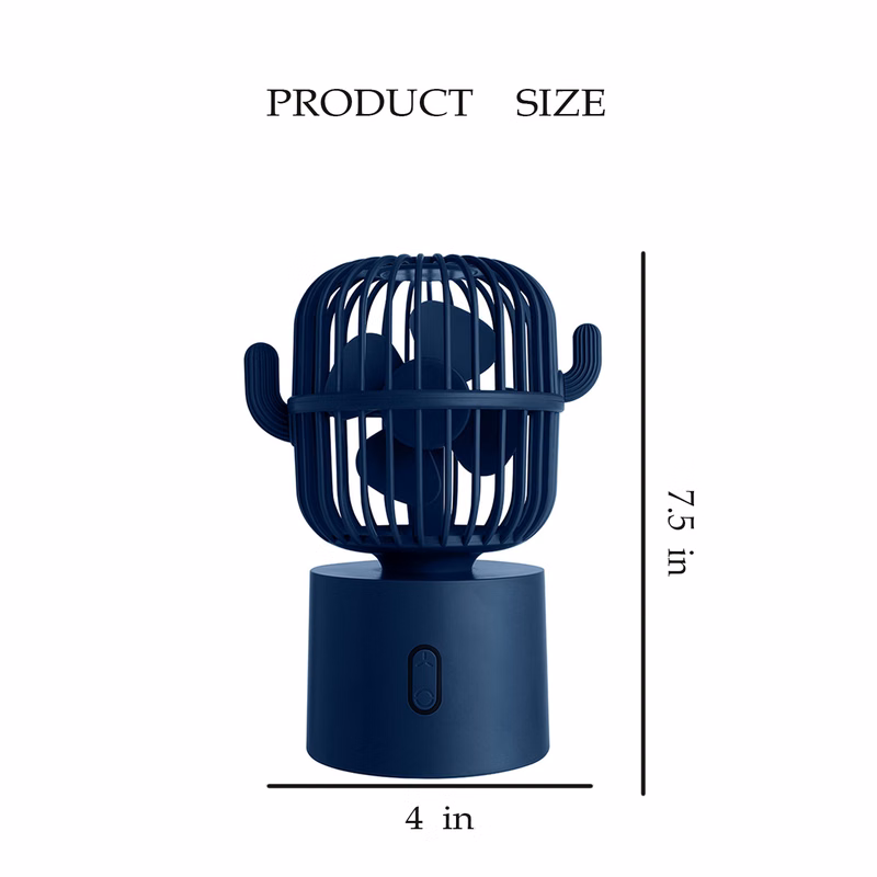 Cactus Oscillating Mini Fan