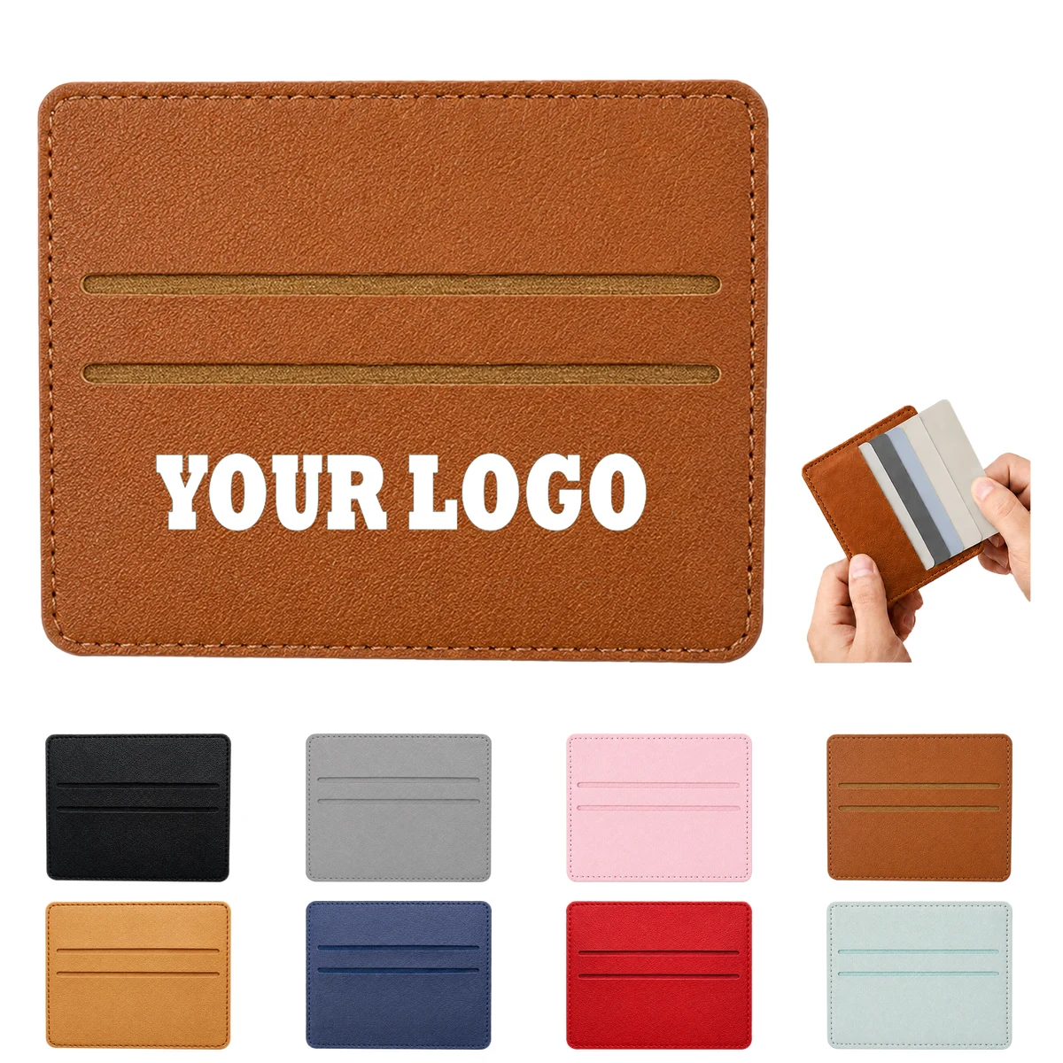 Slim Dual Purpose Pocket Credential Case 1