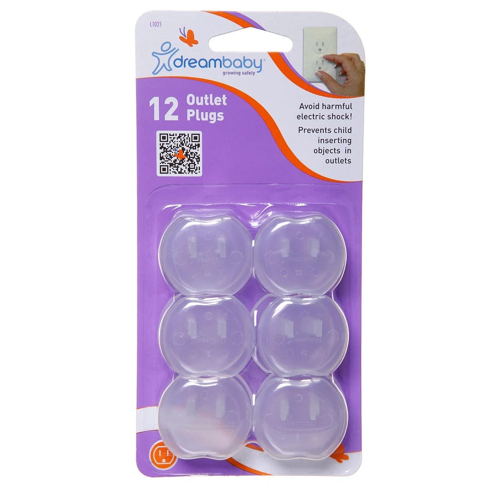 Child Safety Outlet Plugs - 12 Pack Easy Installation 1