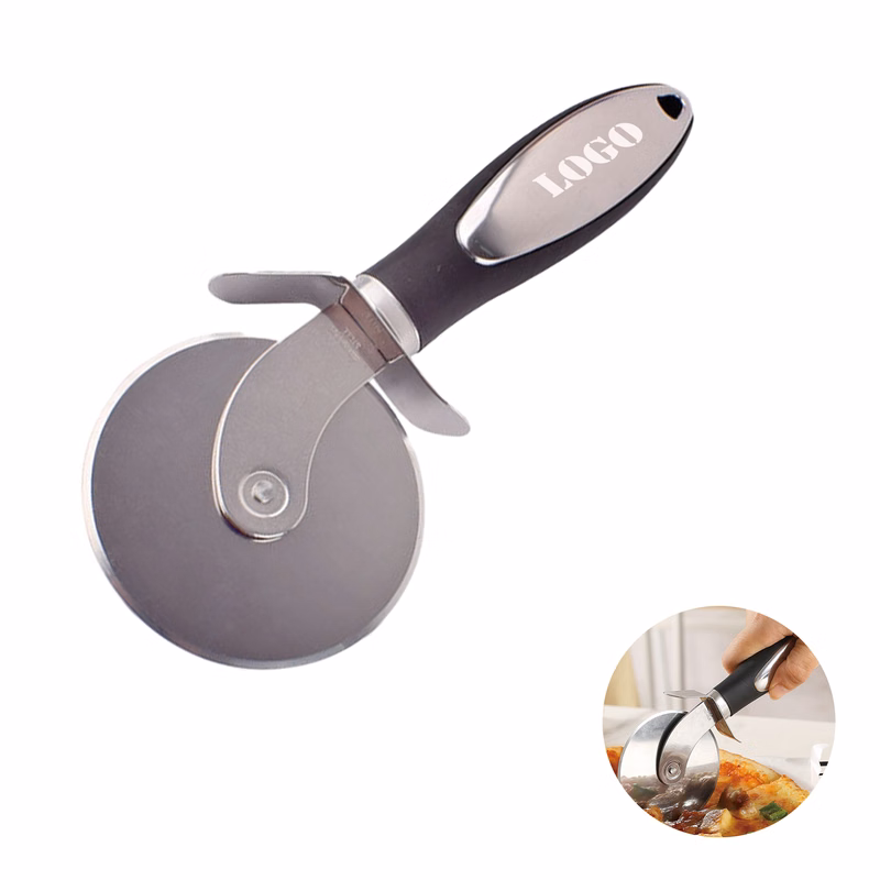 Stainless Steel Pizza Cutter Wheel with Finger Guard