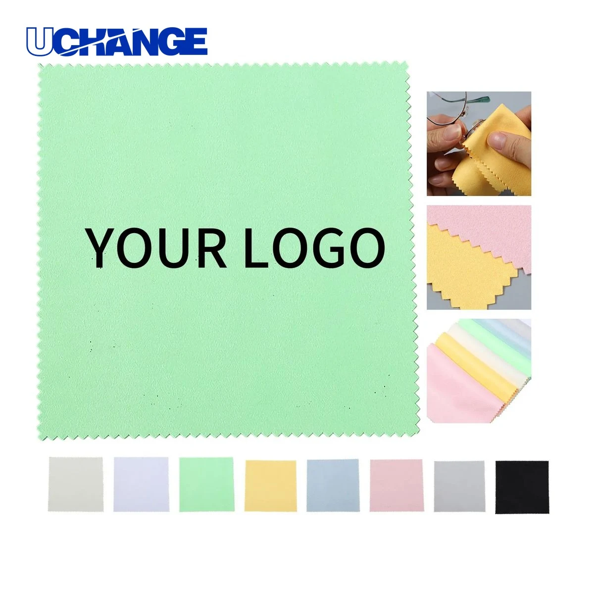 Microfiber Eyeglass Cloth Wipe with Custom Print 1