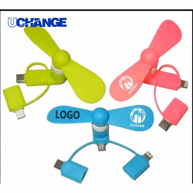 3-in-1 Mini USB Fan Pocket Desk Fan for Office, Travel & Daily Cooling