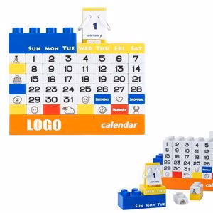 Blocks Calendar With Month Display