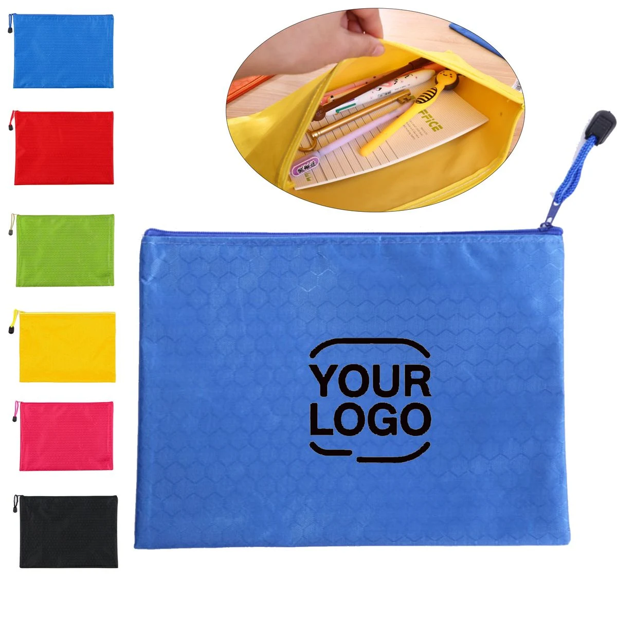 Oxford Waterproof Zipper File Bag 1