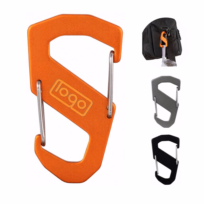 S-shaped Aluminum Alloy Carabiner