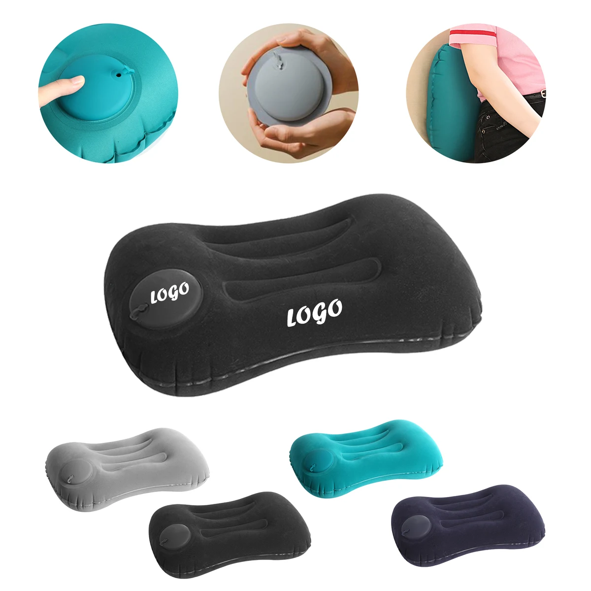 PVC Camping Travel Pillow 1