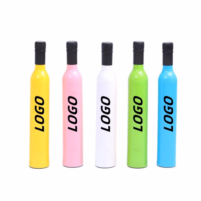 Wine Bottle Folding Umbrella