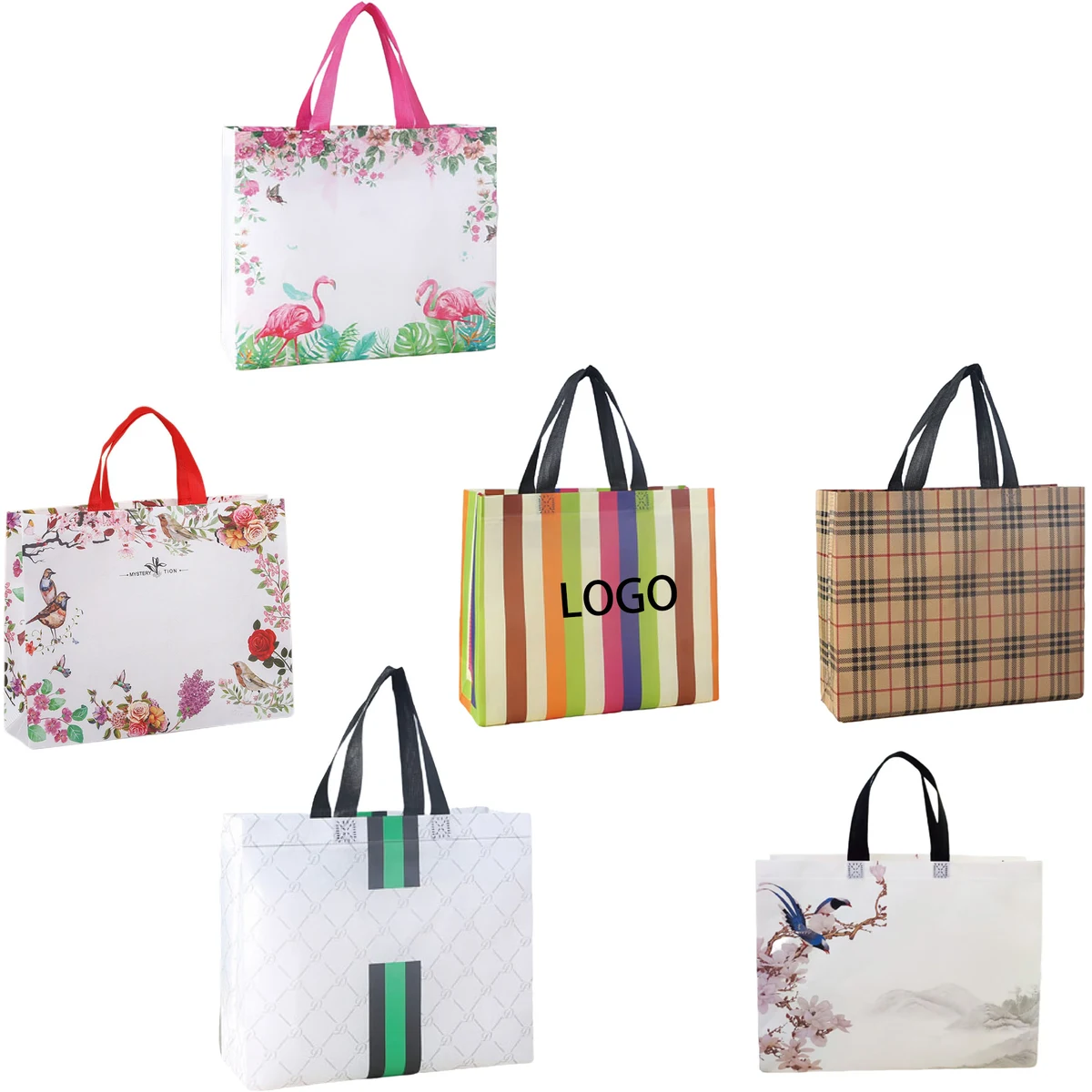 Recycled Non-woven Laminated Tote Bag 1