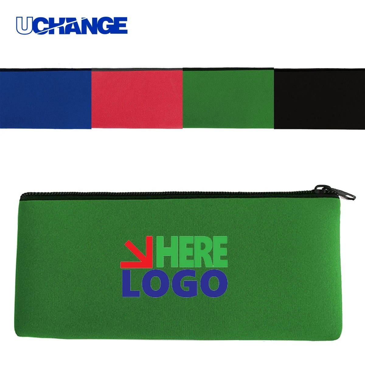 Waterproof Neoprene Cosmetic Pencil Bag Organizer 1