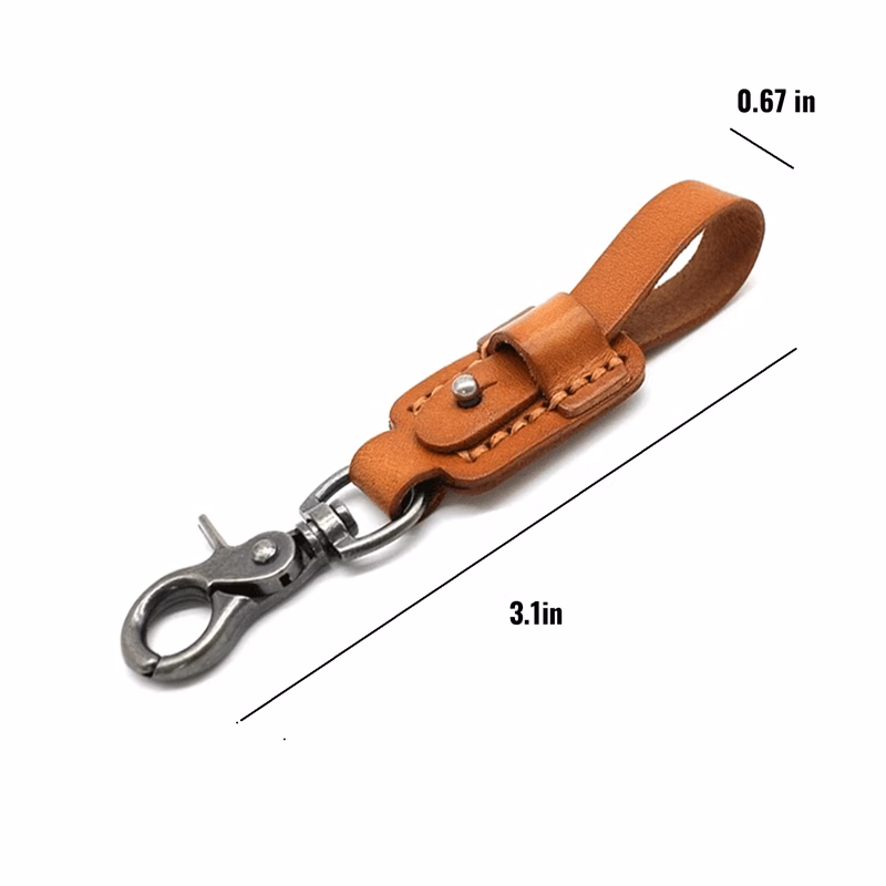 Creative Leather Car Vintage Keychain