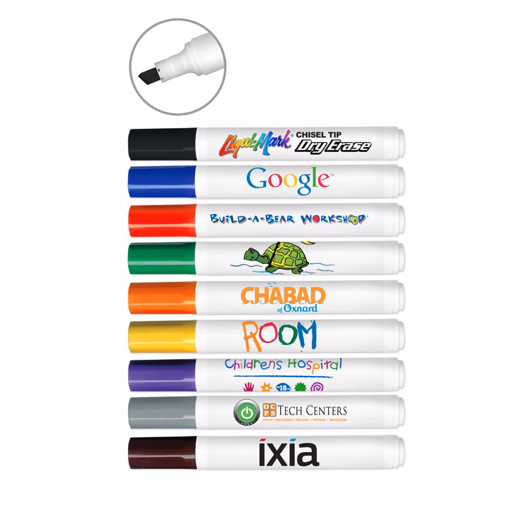 Dry Erase Chisel Tip Marker - USA Union Made