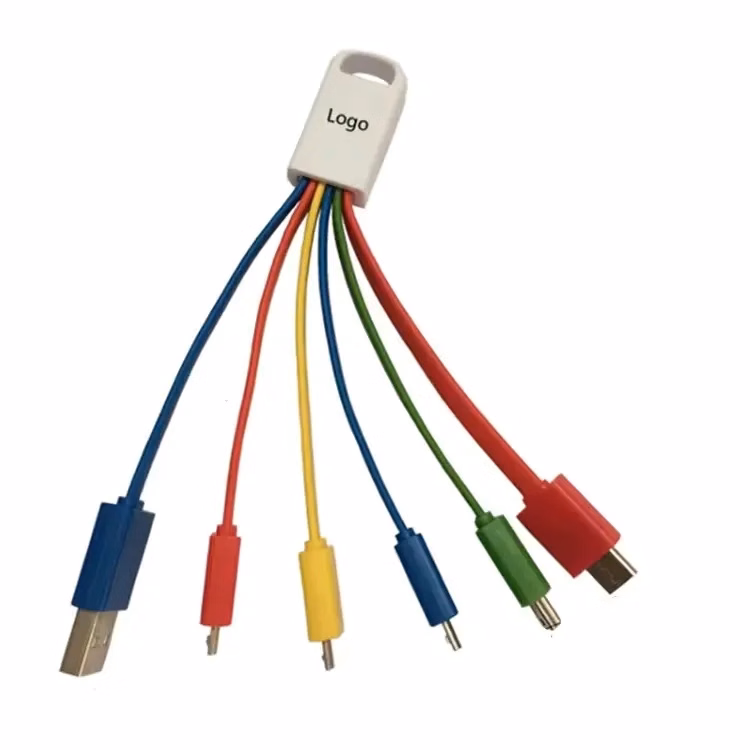 5-In-1 Usb Charging Cable Mobile Charger