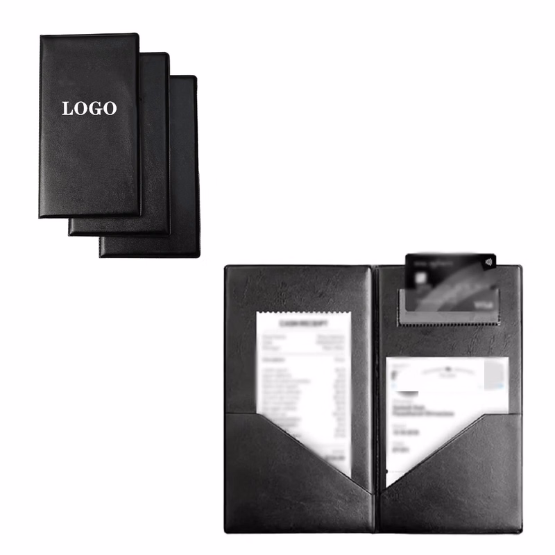 MOQ 10 pcs Leather Bill Holders