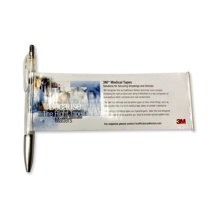 6" Banner Pen w/ Silver Accent 1