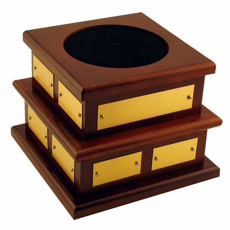 Trophy Award Base, 6.5" x 6.5" x 5.0"