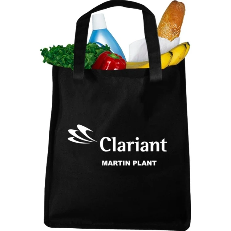 Canvas Shopper Bag, custom tote bag with logo imprint 1