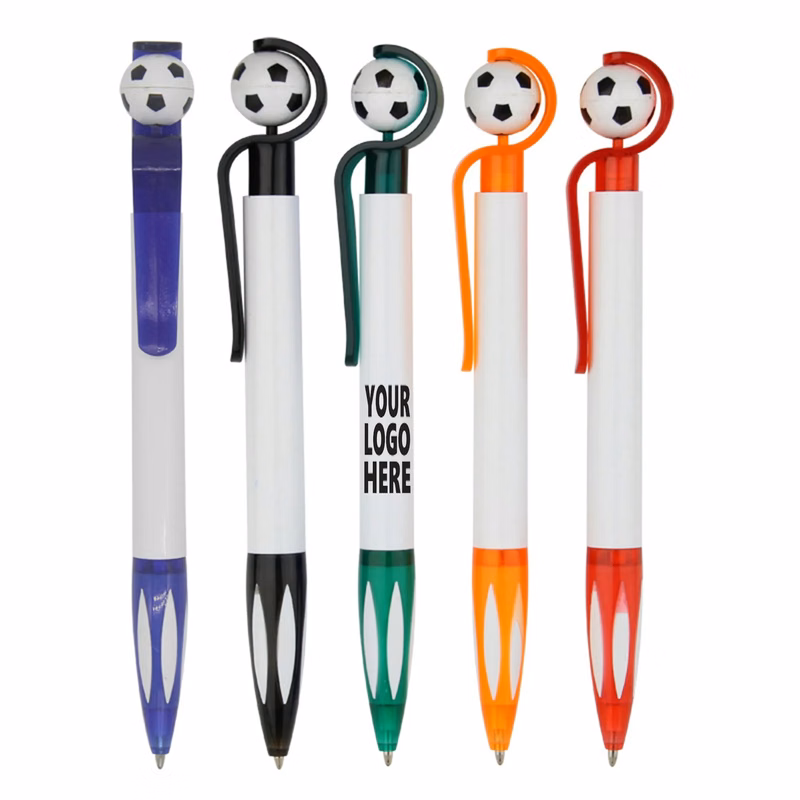 Football Shape Press Ballpoint Pen