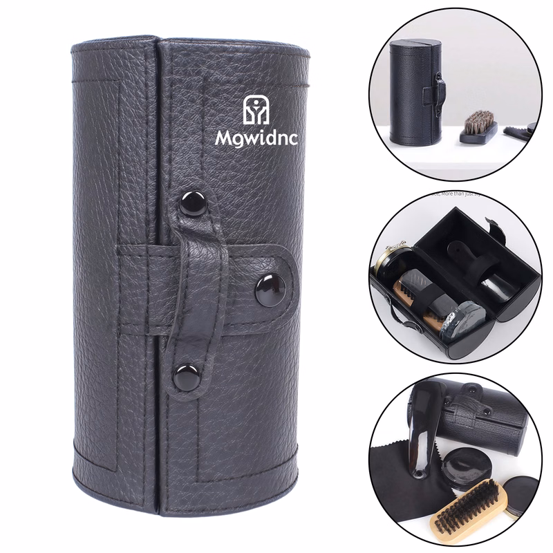 Portable Shoe Polish Cloth Leather Cleaner Kit for Shoes Bags Furniture Care