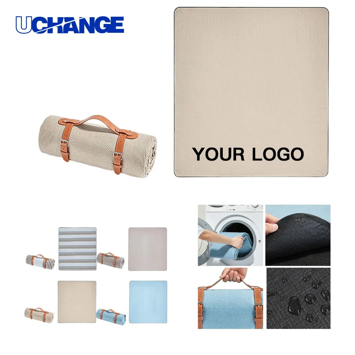 Large Picnic Blanket Mat for Beach Camping and Travel 1