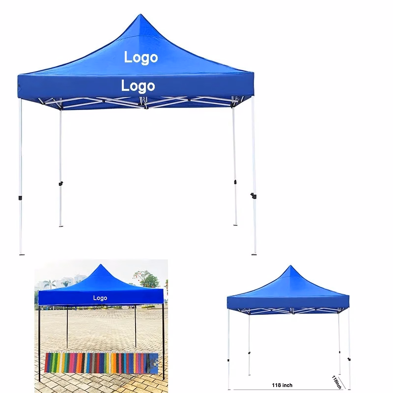 10' x 10' Custom Printed Pop Up Tent Kit
