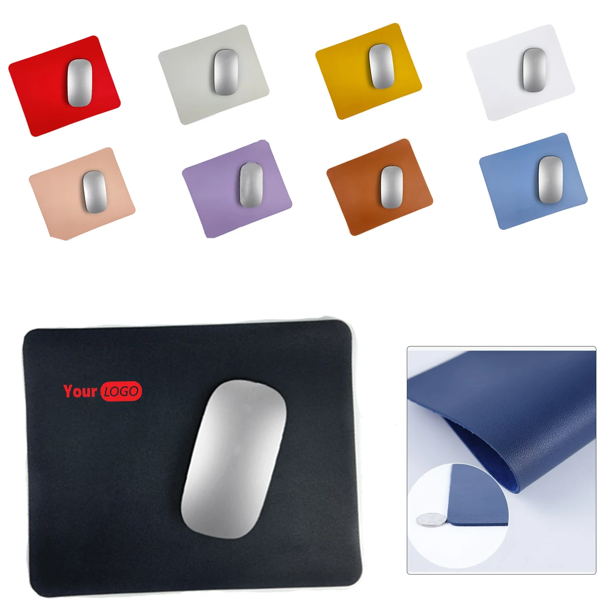 PU Leather Mouse Pad for Office & Home Use 1