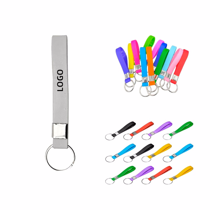 Minimalist Silicone Keychain