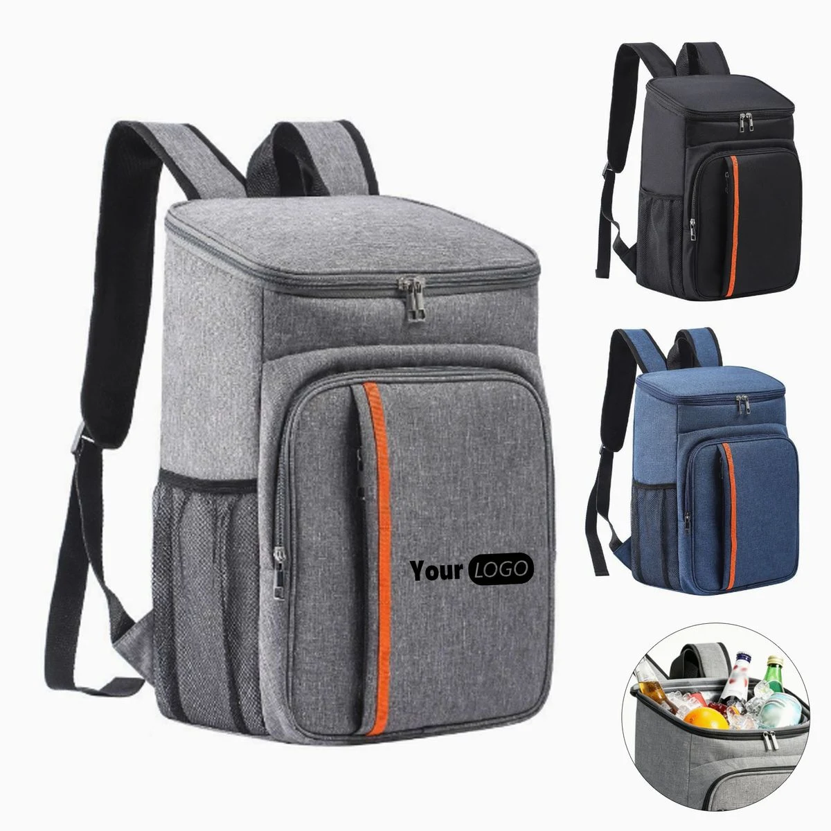 Insulated Waterproof Cooler Backpack For Picnic 1