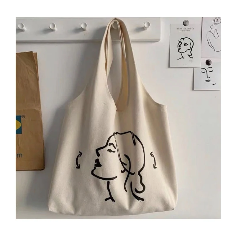Custom Logo Tote Shopping canvas Bag, custom tote bag with logo imprint 1