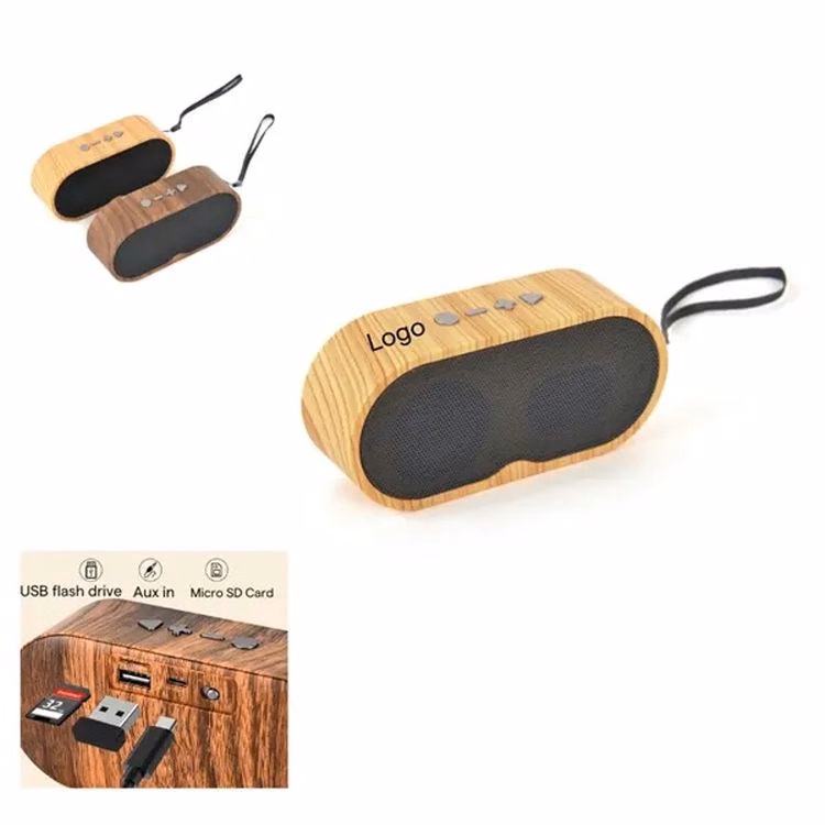 Retro Wood Bluetooth Speaker