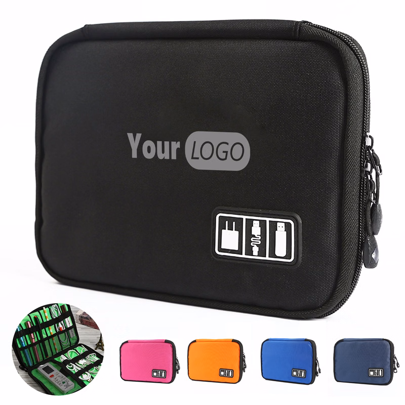 Nylon Mobile Phone Charger Storage Bag
