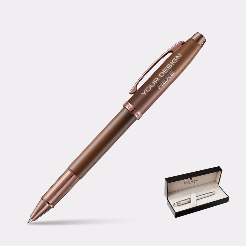 SHEAFFER® 100 Coffee Edition PVD Trim Executive Rollerball Pen w/ Gift Box