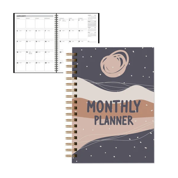 Custom Full-Color Monthly Planner 1