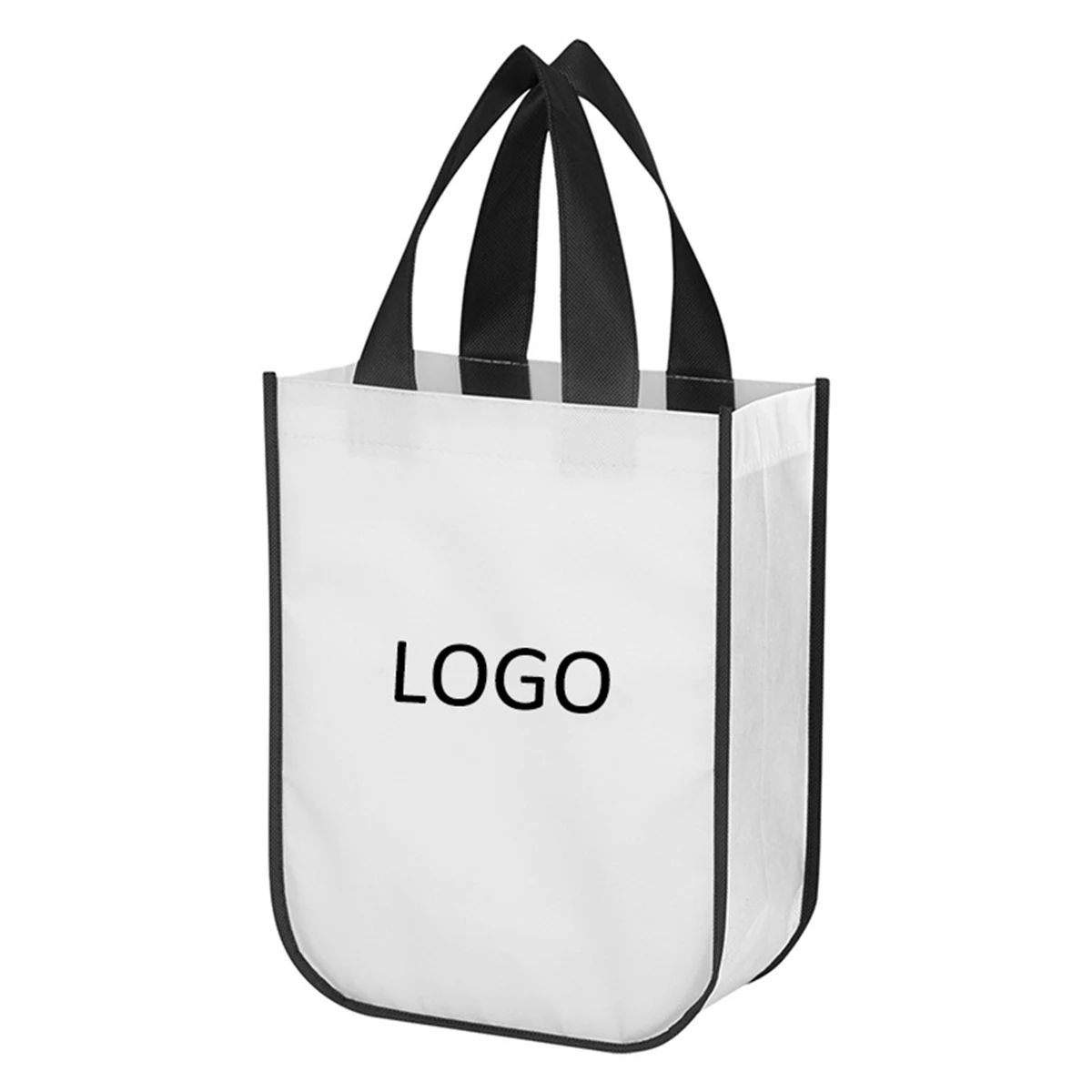 Mini Protable Tote Bag, custom tote bag with logo imprint 1