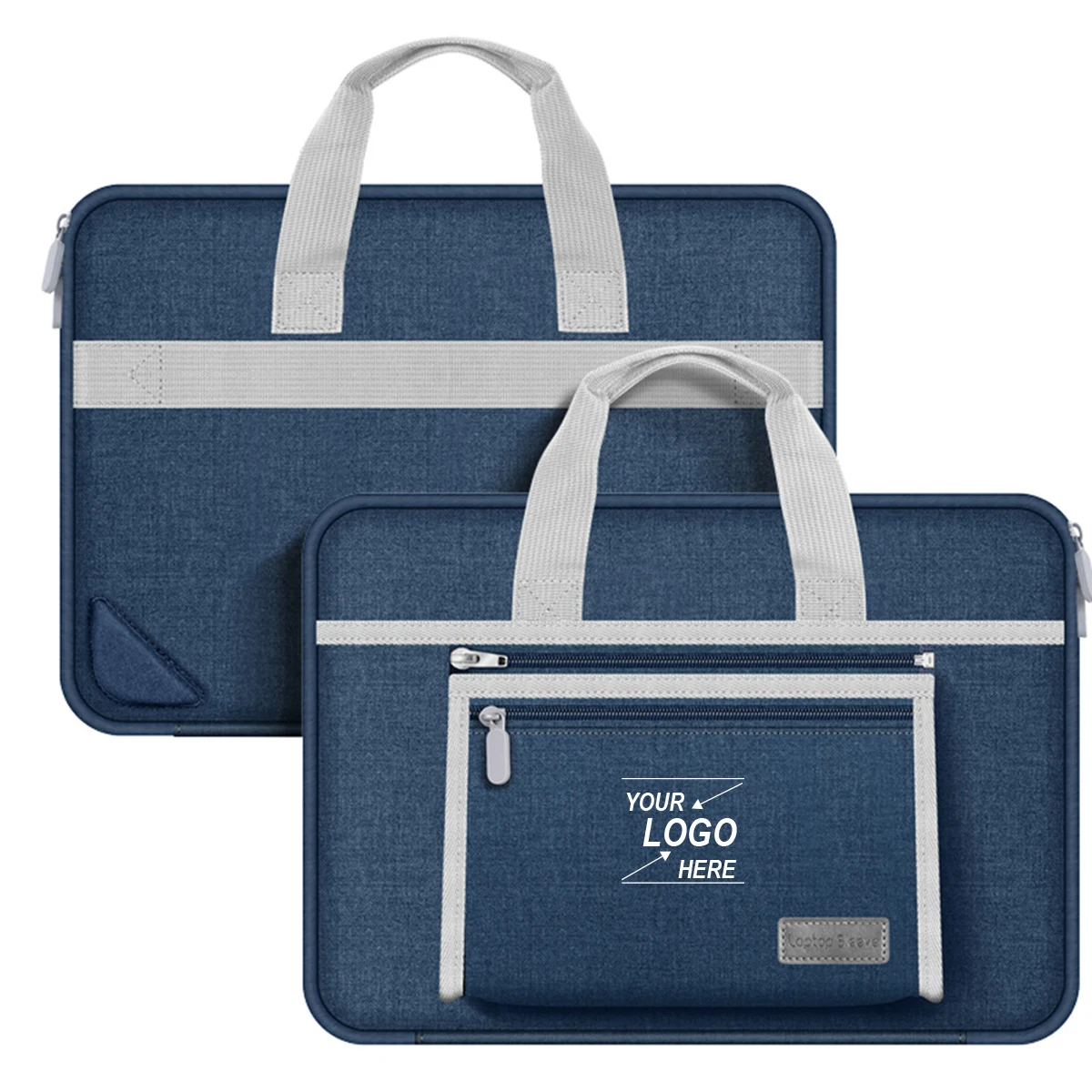 16" Laptop Sleeve with Handbag and Phone Stand 1