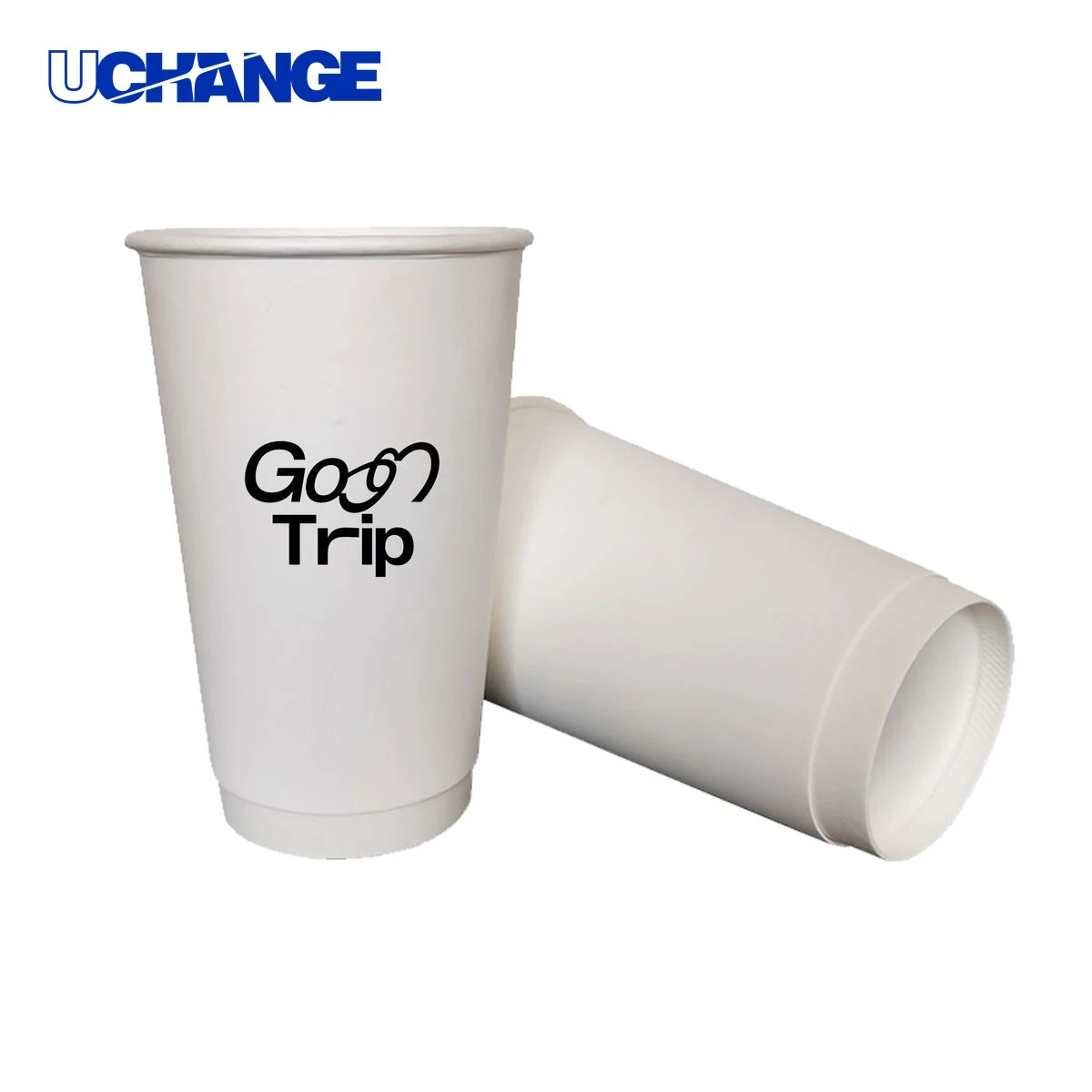 Hollow Double-Layer Thick Coffee Paper Cup (16OZ) 1