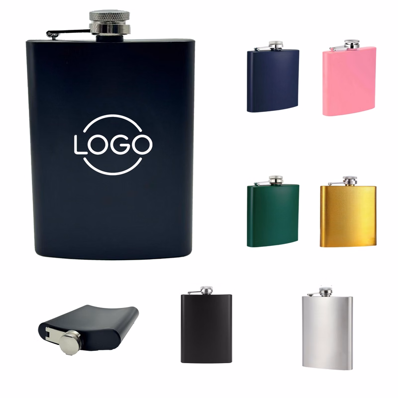 6oz Stainless Steel Pocket Flask