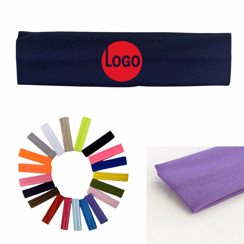 Breathable Quick-Dry Polyester Sports Headband