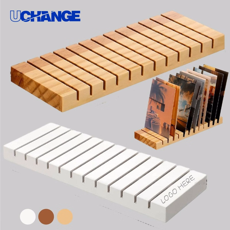 Wooden Playing Card Holder Organizer