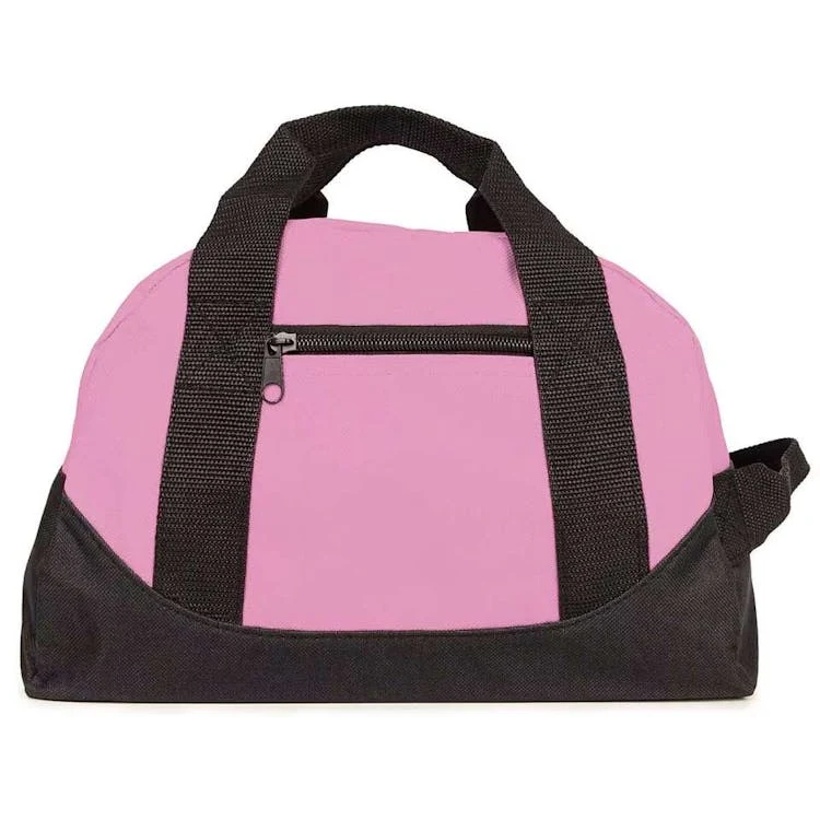 Two-Tone Duffle Bags Pink/Black 1